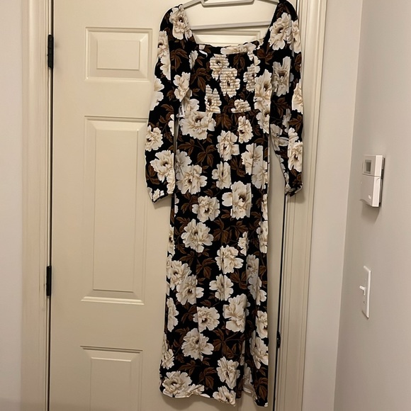 Old Navy Waist-Defined Square-Neck Maxi Dress/ NWT/ Small - Picture 13 of 13
